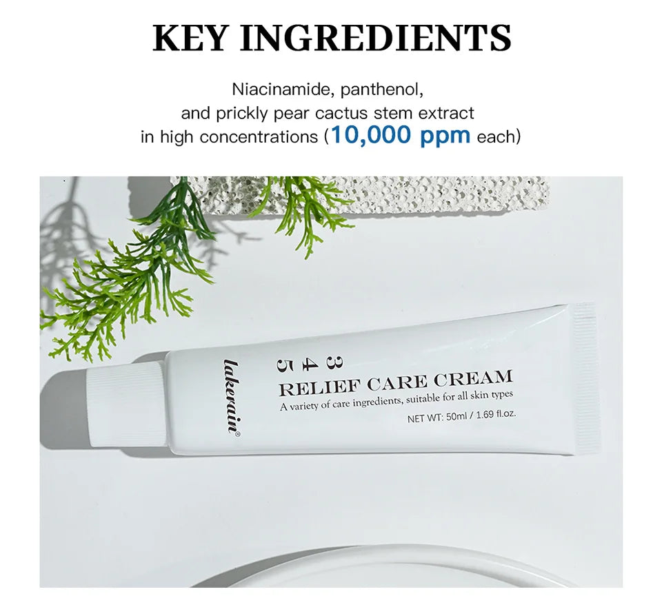 3 4 5 Relief Cream Address Blemishes Nourish The Skin And Provide Soothing Care Face Lifting Beauty Moisturizer Korean Cosmetics