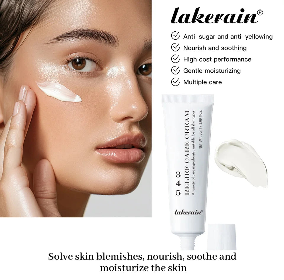 3 4 5 Relief Cream Address Blemishes Nourish The Skin And Provide Soothing Care Face Lifting Beauty Moisturizer Korean Cosmetics