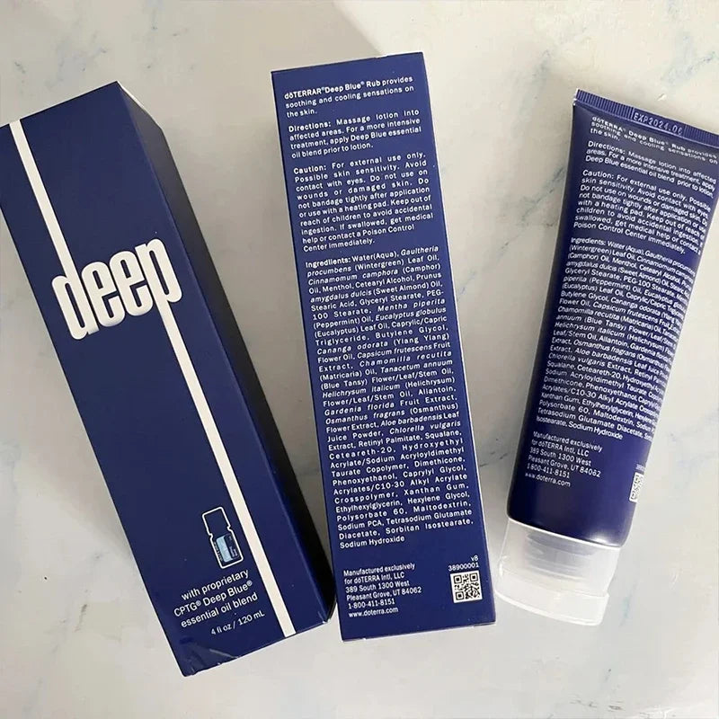 120ml skin care soothing balm, using a proprietary blend of essential oils to deeply moisturize the skin and relieve fatigue