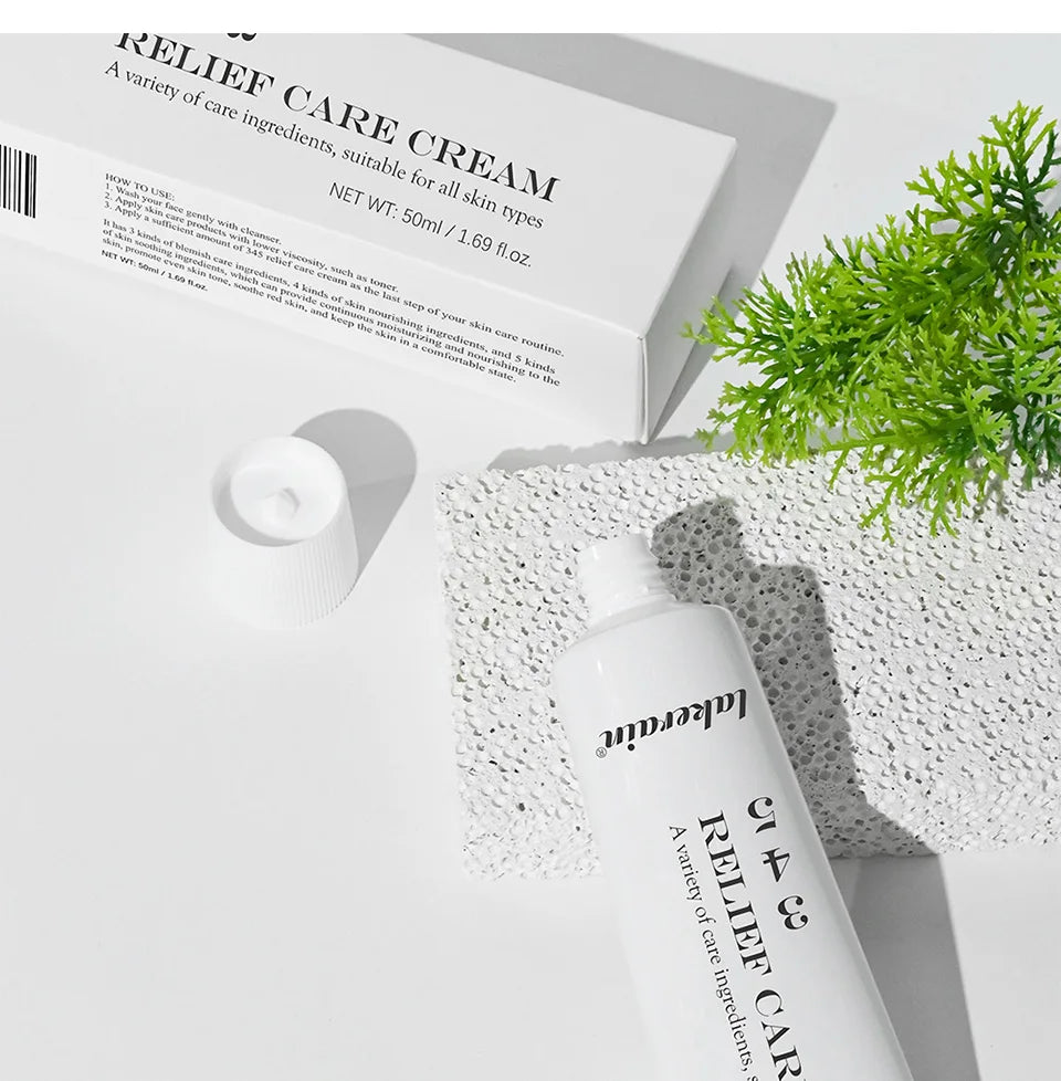 3 4 5 Relief Cream Address Blemishes Nourish The Skin And Provide Soothing Care Face Lifting Beauty Moisturizer Korean Cosmetics